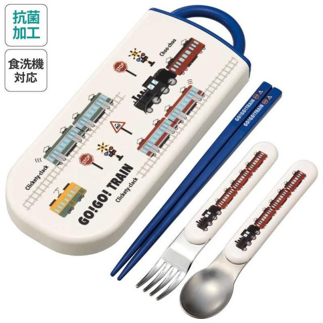 他サイト： スケーター TRAIN 抗菌食洗対応トリオセット TACC2AGの商品画像