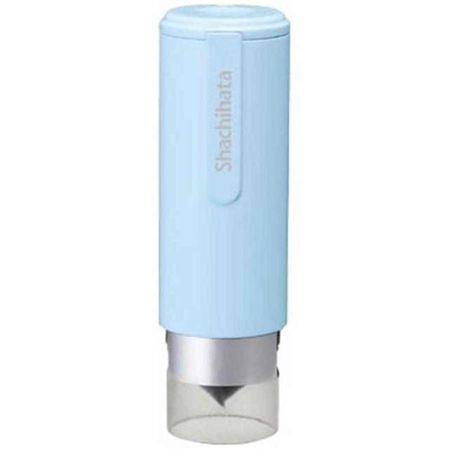 他サイト： シヤチハタ [スタンプホルダー]ネーム9 キャップレスホルダー ペールブルー XL-9PCL4の商品画像