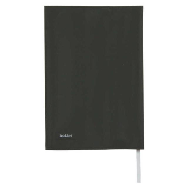 他サイト： セキセイ コッテイ ブックカバー 四六判 KT-1923-60ブラック(BK)の商品画像