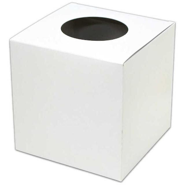 他サイト： ササガワ 抽選箱 白 20cm角 377918の商品画像