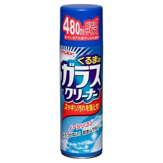 他サイト： イチネンケミカルズ クリンビュー 車用 ガラスクリーナー&くもり止め くるまのガラスクリーナー 内容量:480ml 呼番:C-6の商品画像