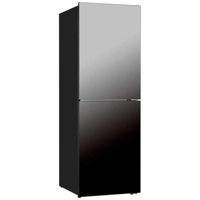 他サイト： ツインバード TWINBIRD 冷蔵庫 2ドア 231L 右開き 幅57.5cm ブラックミラーデザイン HR-EJ23B(標準の商品画像