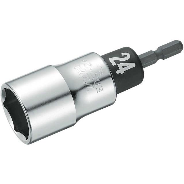 他サイト： TOP工業 電動ドリル用アルファソケット 24mm EDX24の商品画像