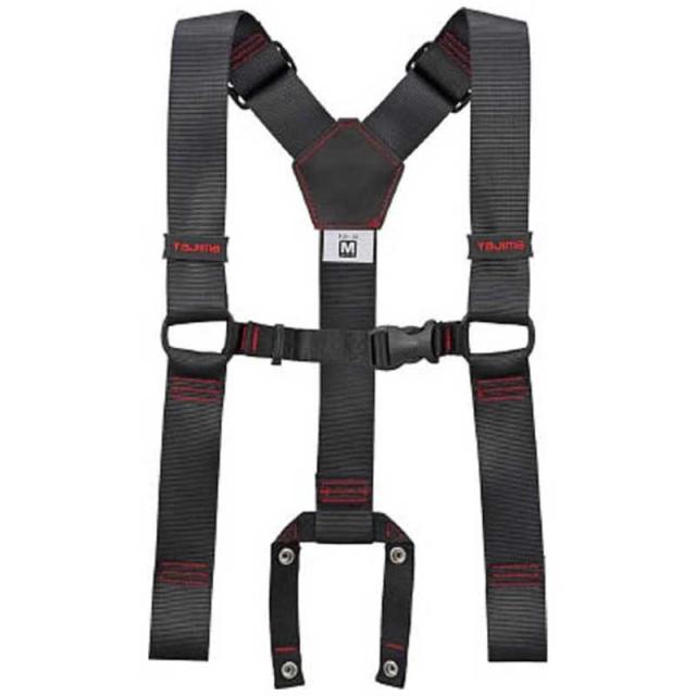 他サイト： TJMデザイン タジマ サスペンダー M クロ YPM-BKの商品画像