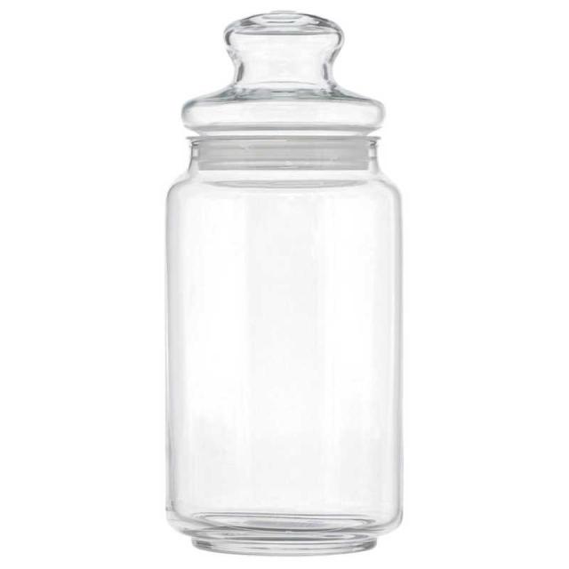 他サイト： ベストコ ガラス 瓶 保存容器 ピュアジャー クラブ 1.0L ルミナルク Luminarc ND-5766の商品画像