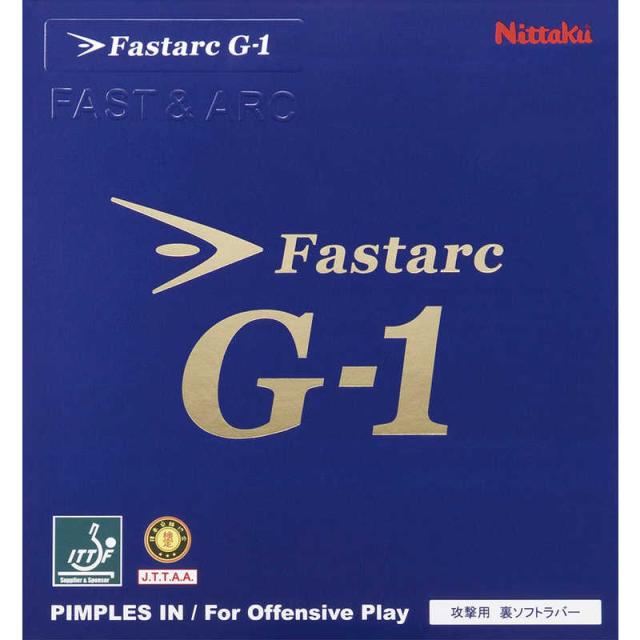 他サイト： ニッタク 裏ソフトラバー ファスターク G-1FASTARC G-1 MAX レッド [裏ソフト /スピン] NR8702の商品画像