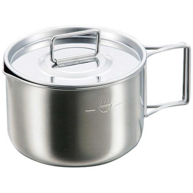 他サイト： キャプテンスタッグ ステンレス ラーメンクッカー570ml(リフィルヨウ) M5512の商品画像