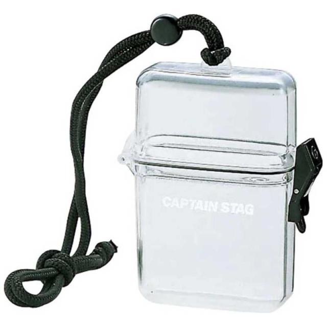 他サイト： キャプテンスタッグ トレッキングアクセサリー 防水クリアケース (クリア) M9357の商品画像