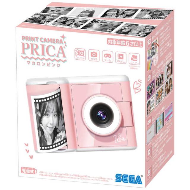 他サイト： セガトイズ PRINT CAMERA(プリントカメラ) PRICA(プリカ) マカロンピンク の商品画像