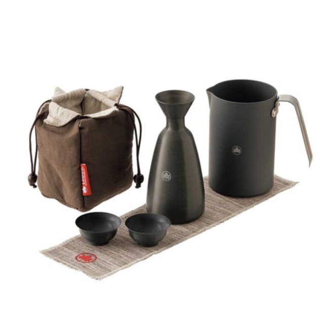 他サイト： ロゴス アウトドア用品 キッチンウェア 携帯・アウトドア熱燗セット 81280308の商品画像