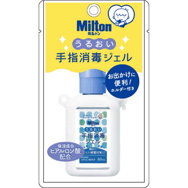 他サイト： 杏林製薬 Miltonうるおい手指消毒ジェルホルダー付き 60mL の商品画像