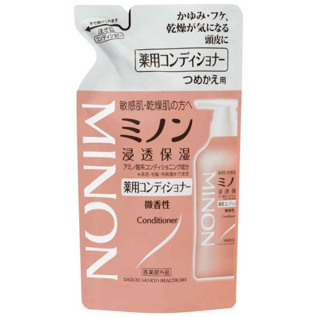 他サイト： 第一三共ヘルスケア ミノン薬用コンディショナー 380ml ミノン の商品画像