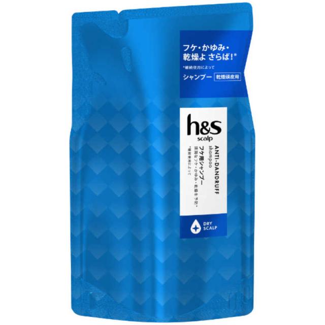 他サイト： P&G h&s(エイチアンドエス) for men scalp スカルプシャンプー ドライ 詰め替え 300mL の商品画像
