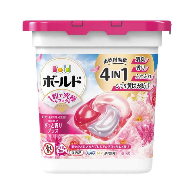 他サイト： P&G ボールドジェルボール4D華やかプレミアムブロッサムの香り 本体 11個 の商品画像