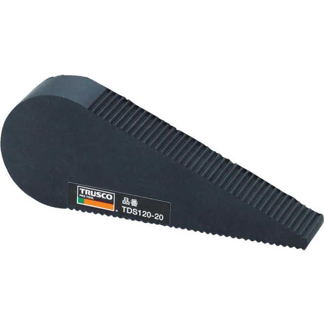 他サイト： トラスコ中山 ドアストッパー 天然ゴムタイプ 全長120mm TDS12020の商品画像