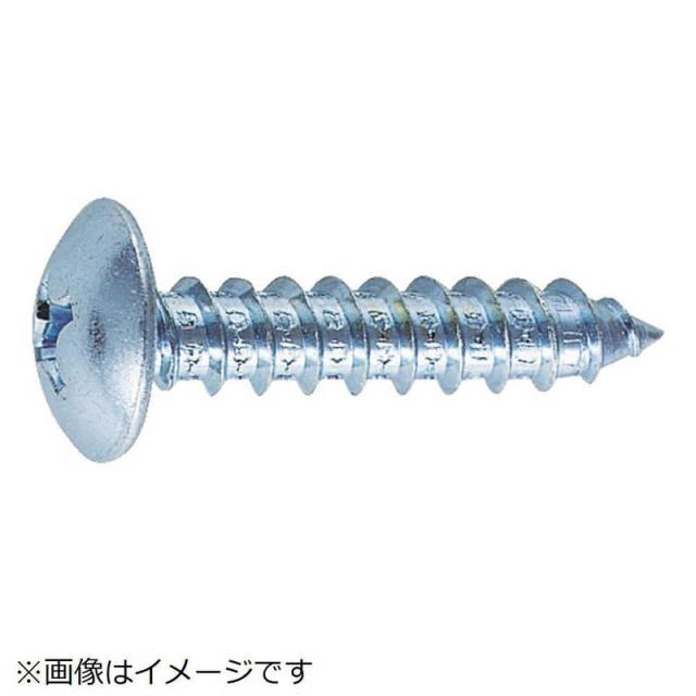 他サイト： トラスコ中山 トラス頭タッピングねじ ユニクロ M4X45 55本入 B420445の商品画像