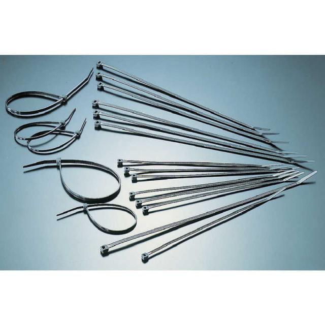 他サイト： トラスコ中山 ケーブルタイ幅3.2mm×142mm最大結束φ34耐侯性 TRCV140SW (1袋100本)の商品画像