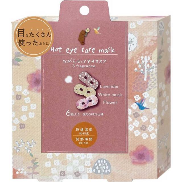 他サイト： ほんやら堂 ながら温アイマスク アソートE (6個セット) の商品画像