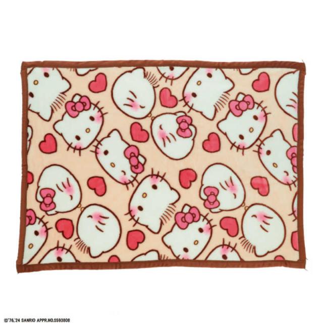 他サイト： 丸眞 ハローキティ スウィートラバー ひざ掛け の商品画像