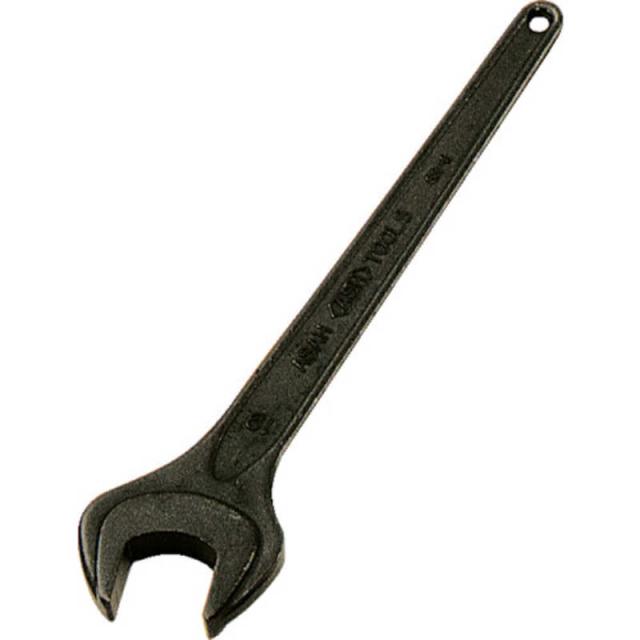 他サイト： 旭金属工業 丸形片口スパナ強力タイプJISH19mm SS0019の商品画像