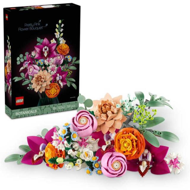 他サイト： レゴジャパン レゴ(LEGO) ボタニカル ピンクのブーケ の商品画像