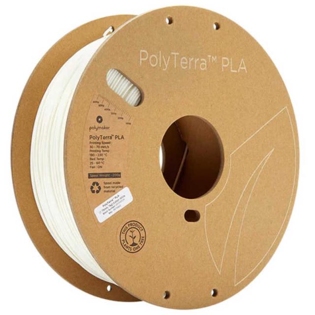 他サイト： POLYMAKER PolyTerra PLA フィラメント [1.75mm /1kg] ホワイト PM70822の商品画像