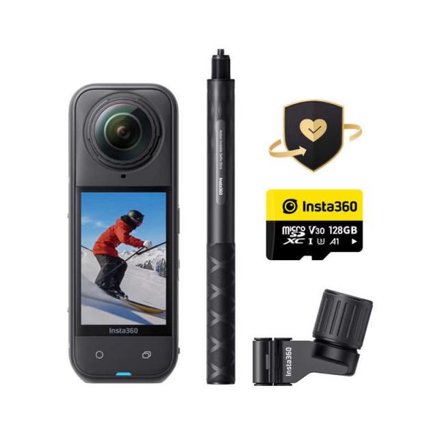 他サイト： INSTA360 X5 スキーバンドル ブラック CINSAAHA-X582の商品画像