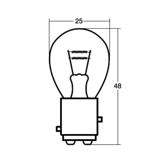 他サイト： スタンレー(STANLEY) NO2 BP4875B 12V21/5W 自動車 電球の商品画像