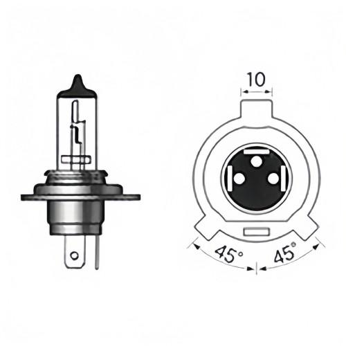 他サイト： スタンレー(STANLEY) 14-0053 12V35/35W(耐振) バイク ヘッドライト球の商品画像