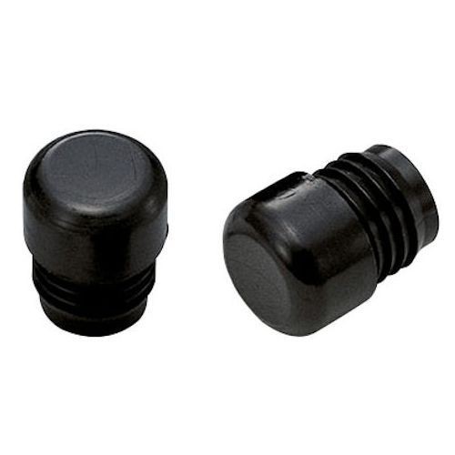 他サイト： KIJIMA(キジマ) バイク グリップエンド・バーエンド 204-110 バーエンド ナイロン 内径17-18mm ブラック の商品画像