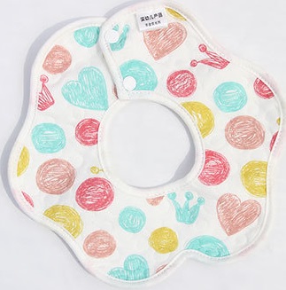 2枚セット よだれかけ ベビー ビブ スタイ 綿100 防水 花びら型 360度回転 食事用 柔らかいの通販はau Pay マーケット 授乳用品専門店 8 7 8 14お盆休み
