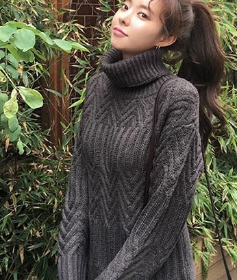 新着可愛い タートルネックニット コーデ 最高の動物画像