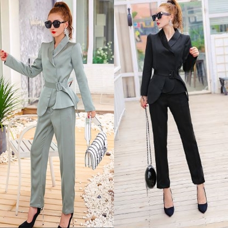 ぜいたく結婚式 女性 スーツ かっこいい 全イラスト集