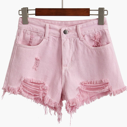 大人可愛いショートパンツ ダメージデニム ジーンズ ピンク スポーティー ベーシック 春夏 レディース 代 30代 女子会 旅行 アウトドアの通販はau Pay マーケット ｄｊ ｆｒｅａｋ