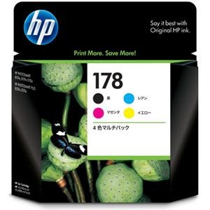 他サイト： インク HP 純正 カートリッジ ヒューレット・パッカード CR281AA HP178 インクカートリッジ 4色 インクの商品画像