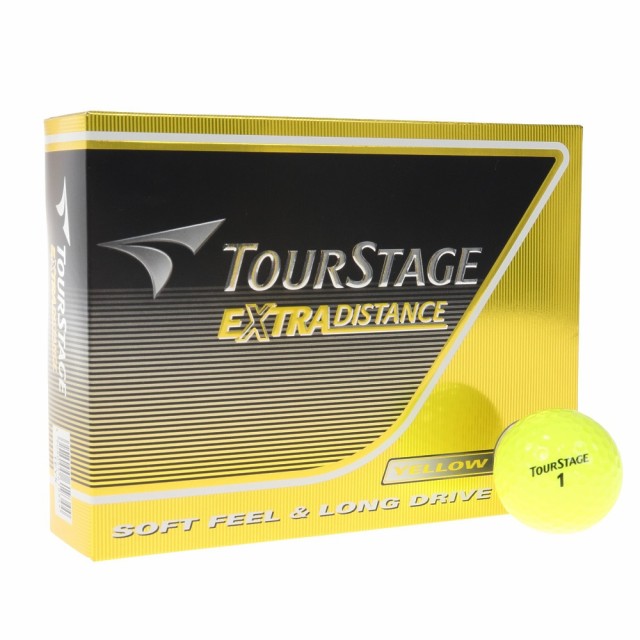 ブリヂストンゴルフボール TOURSTAGE EXTRA DISTANCE 12球 イエロー