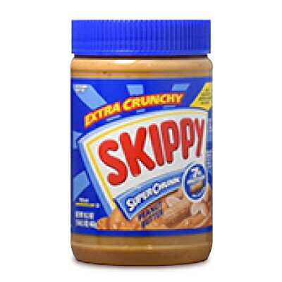 《賞味期限間近のお試し価格》SKIPPY スキッピー スーパーチャンク ピーナッツバター 462g  [日本珈琲貿易]《返品・交換不可》《賞味期限
