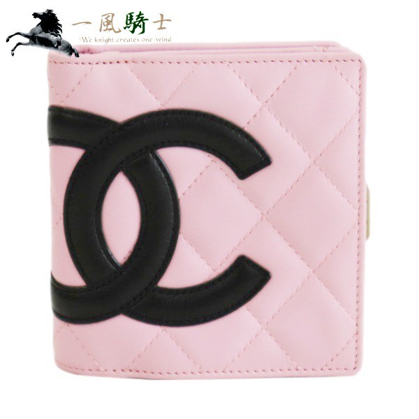 CHANEL カンボンライン 二つ折り財布 - 通販 - gofukuyasan.com