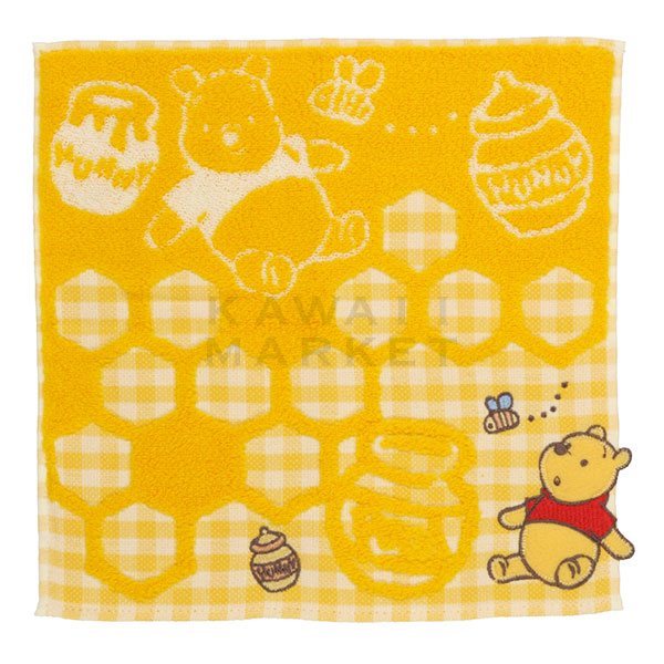 ミニタオル くまのプーさん イエロー キッチン 通勤通学 ハンドタオル タオルハンカチ ディズニーランド 限定 お土産 プの通販はau Pay マーケット Kawaii Market 商品ロットナンバー