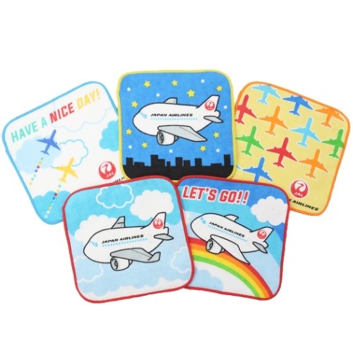 Jal 日本航空 ミニタオル はんかちタオル 5枚セット ニアースカイ 飛行機 キャラクター グッズ メール便可の通販はau Pay マーケット シネマコレクション 5400円以上で送料無料 商品ロットナンバー