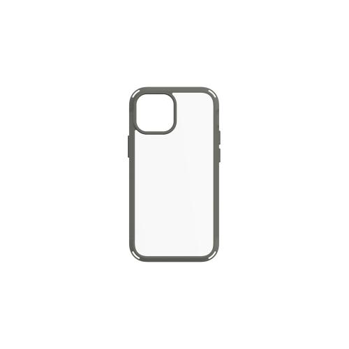 トリニティ iPhone 13 2眼カメラモデル  衝撃吸収 ハイブリッドケース TR-IP21M-GR-CLGY グレー