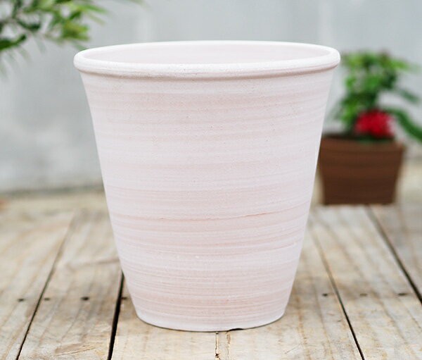 テラコッタ 植木鉢 陶器鉢 国産 白 小春 ホワイトビスク 6号 直径19cm 高さ19cmの通販はau Pay マーケット 陶器舎