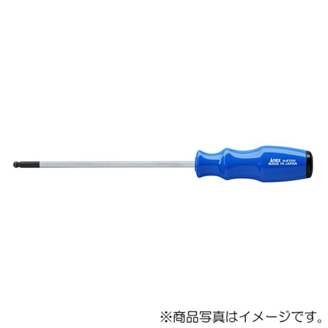 他サイト： 【メール便対応】アネックスツール ボールポイント六角レンチドライバー H4×130 【品番:6700】【JAN:49624850の商品画像