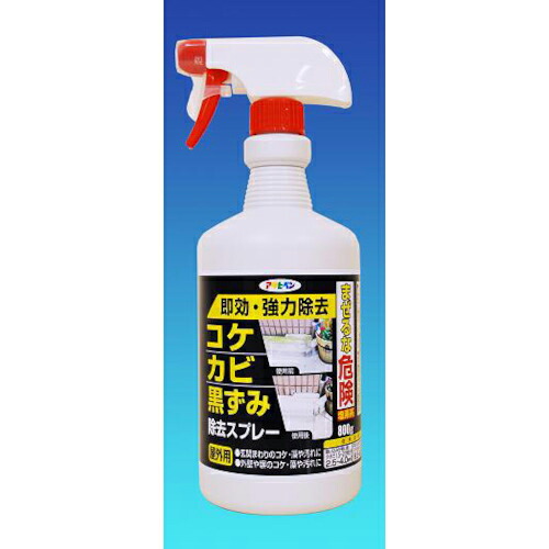 他サイト： アサヒペン コケ・カビ・黒ずみ除去スプレー 800g S027 【品番:4970925311108】の商品画像
