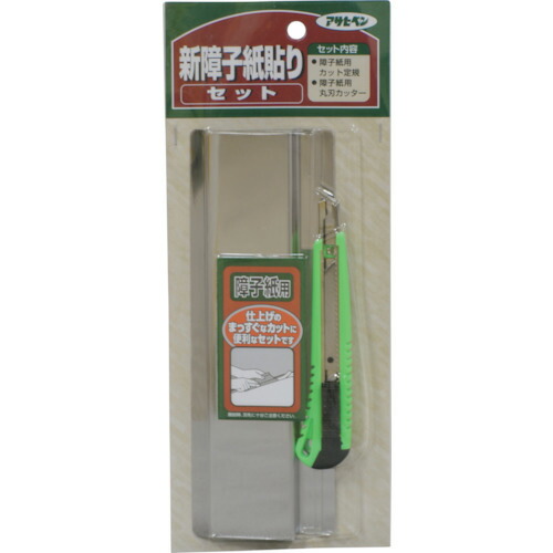 他サイト： 【メール便対応】アサヒペン 新障子貼りセット944 【品番:4970925103635】の商品画像
