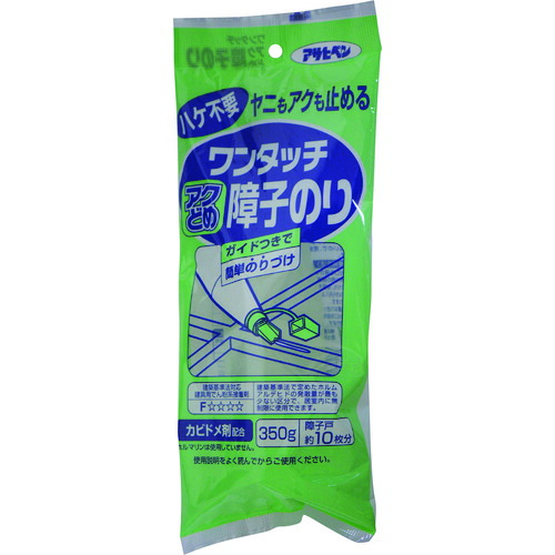 他サイト： アサヒペン ワンタッチ ヤニ・アク止め障子のり 350G 716 【品番:4970925103710】の商品画像
