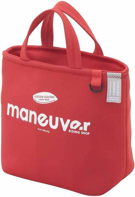 他サイト： シービージャパン 保冷ランチトートバッグ maneuver レッド 【品番:4573306862383】の商品画像