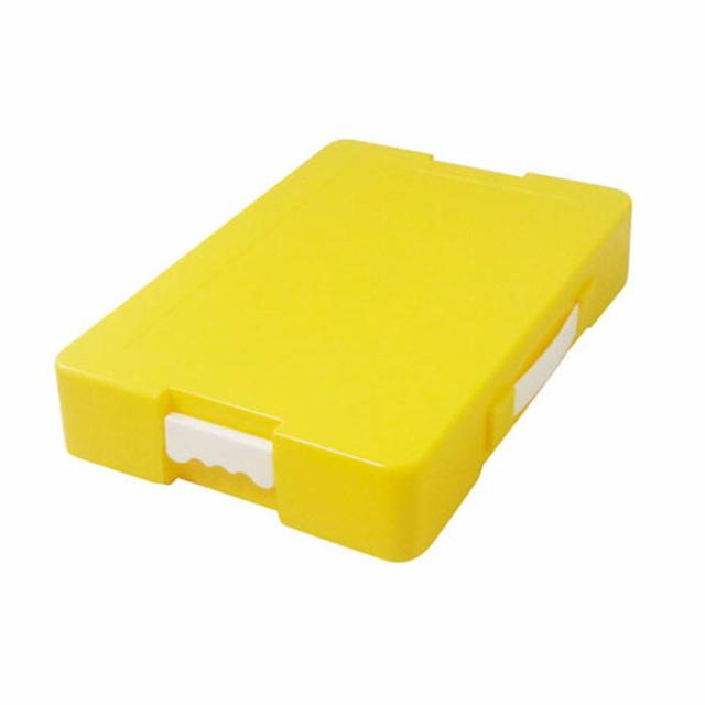 他サイト： デビカ つながるパッチン!おどうぐばこ(手さげ付) イエロー 【品番:041442】【JAN:4904901414422】の商品画像