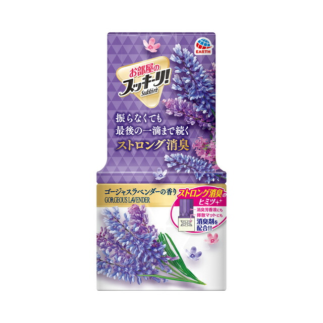 他サイト： アース製薬 お部屋のスッキーリ!Sukki-ri! ゴージャスラベンダーの香り 【品番:4901080655417】の商品画像