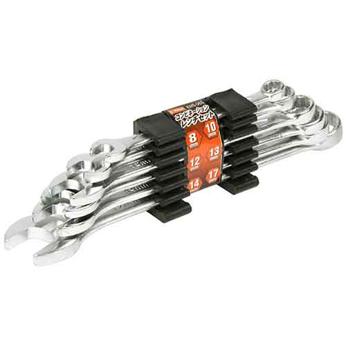 他サイト： 藤原産業 E-Value コンビネーションレンチセット EMS-06S 【品番:4977292265362】の商品画像